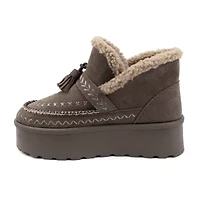 Olivia & Kate Womens Setton Chunky Heel Winter Boots