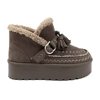 Olivia & Kate Womens Setton Chunky Heel Winter Boots