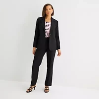 Black Label by Evan-Picone Womens Classic Fit Suit Jacket