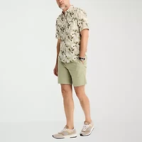 Dockers Ultimate Mens Short Sleeve Regular Fit Button-Down Shirt