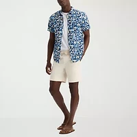 Dockers Ultimate Mens Short Sleeve Regular Fit Button-Down Shirt