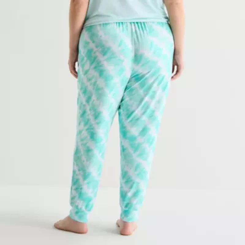 Sleep Chic Womens Plus Pajama Pants