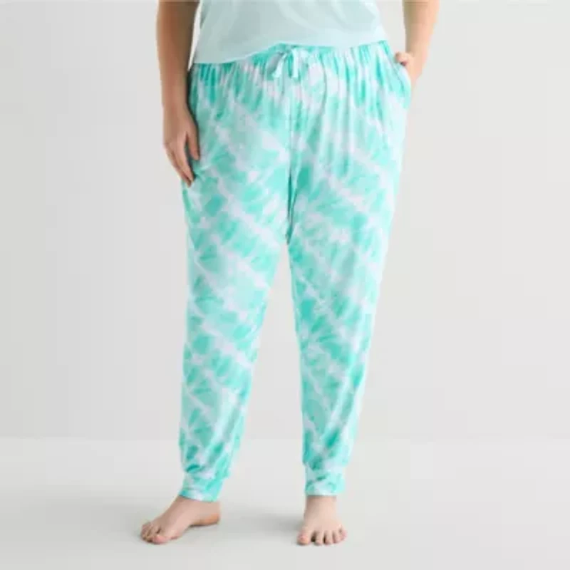 Sleep Chic Womens Plus Pajama Pants