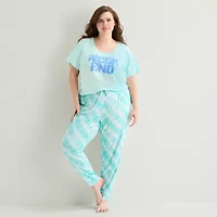 Sleep Chic Womens Plus Pajama Pants