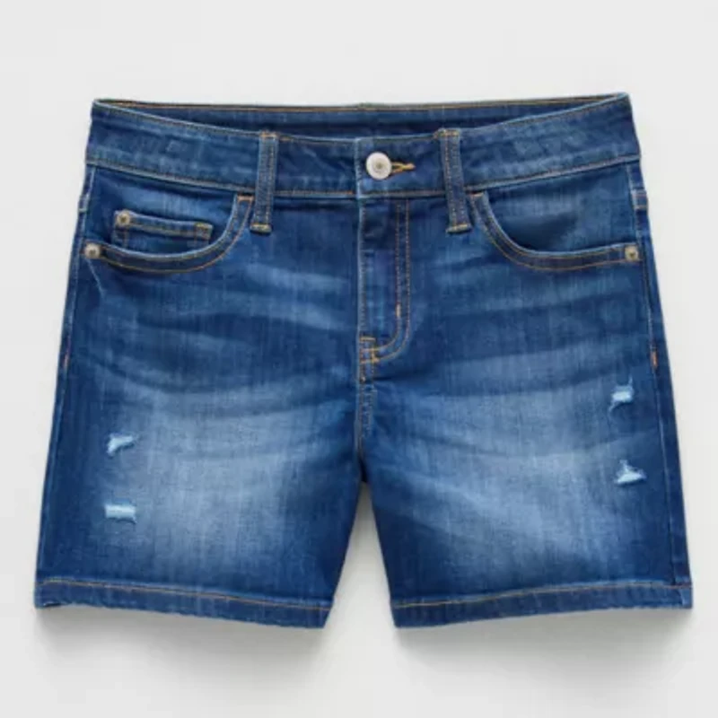 Thereabouts Little & Big Kid Girls Adjustable Waist Midi Short