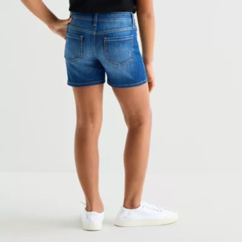 Thereabouts Little & Big Kid Girls Adjustable Waist Midi Short