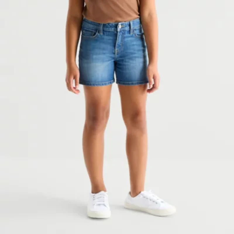 Thereabouts Little & Big Kid Girls Adjustable Waist Midi Short