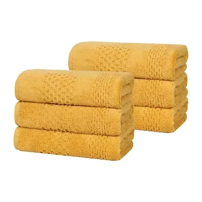 SUPERIOR® Playa Collection | 100% Cotton 6-pc. Solid Hand Towel