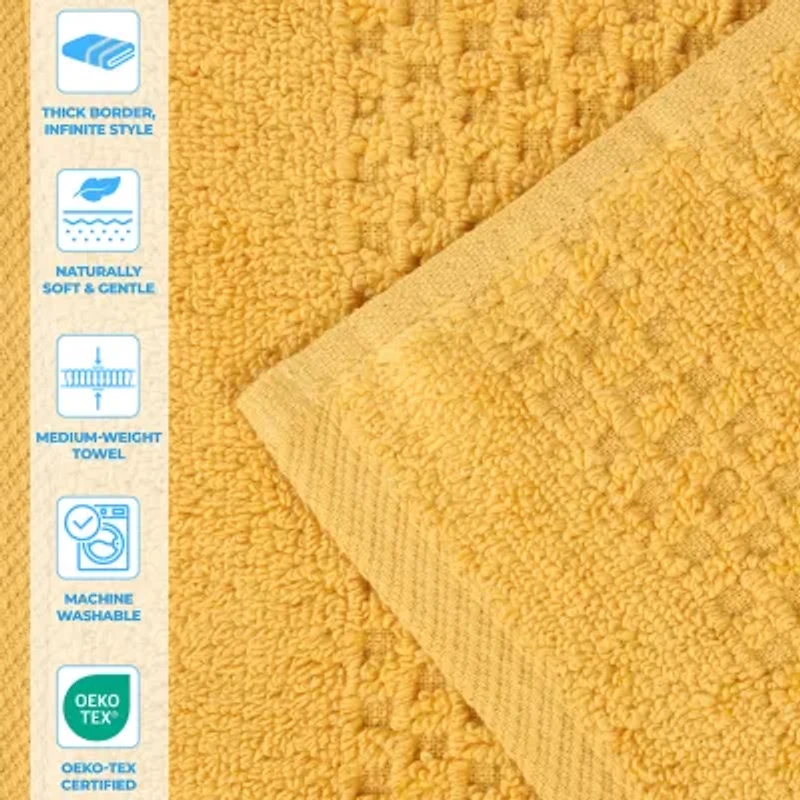 SUPERIOR® Playa Collection | 100% Cotton -pc. Quick Dry Solid Bath Towel Set