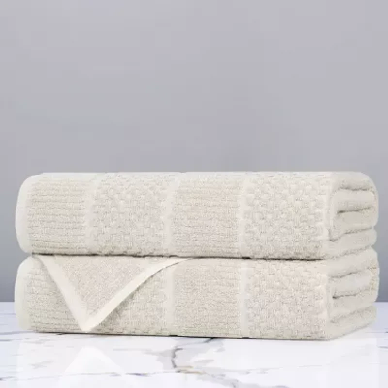 SUPERIOR® Naples Collection | 80% Cotton 20% Viscose 2-pc. Quick Dry Bath Towel