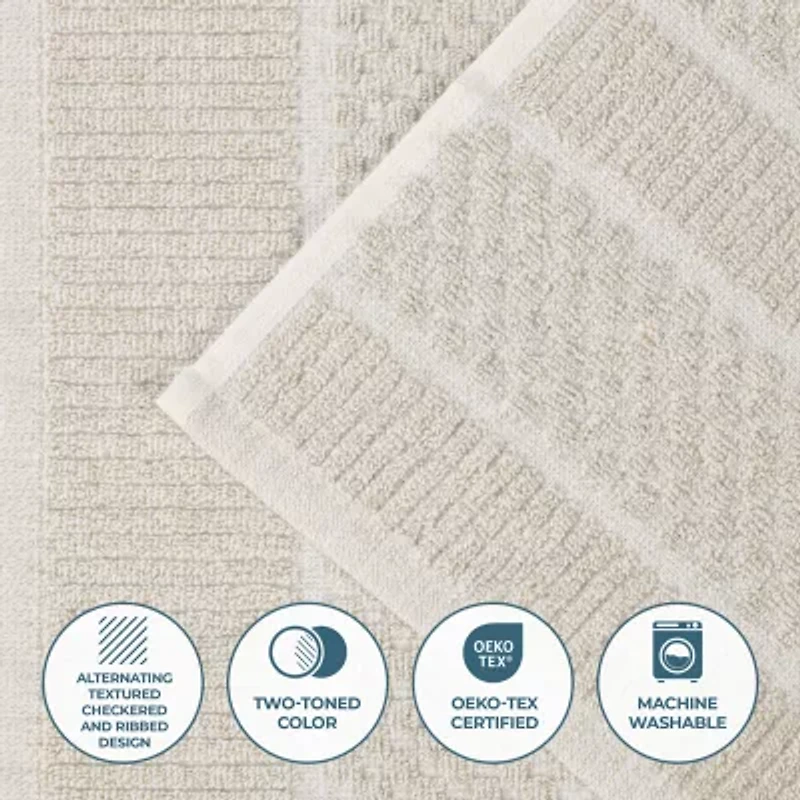 SUPERIOR® Naples Collection 8-pc. Quick Dry Solid Bath Towel Set