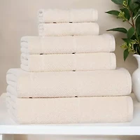 SUPERIOR® Mile Collection | 80% Cotton 20% Viscose -pc. Quick Dry Solid Bath Towel Set