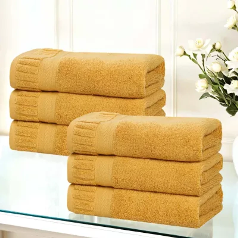 SUPERIOR® Venice Collection | 100% Cotton 6-pc. Hand Towel