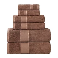 SUPERIOR® Niles Collection | Egyptian Giza Cotton 6-pc. Quick Dry Solid Bath Towel Set