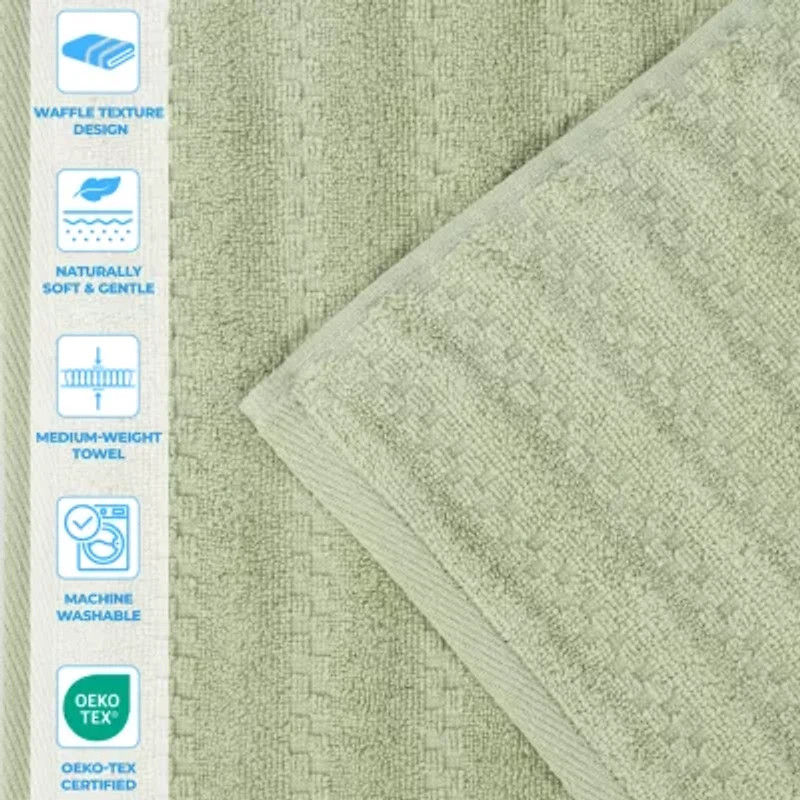 SUPERIOR® Zuma Collection | 100% Cotton 12-pc. Quick Dry Solid Bath Towel Set