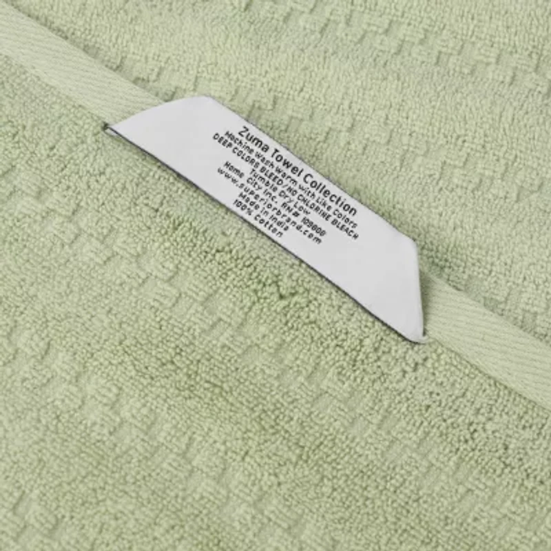 SUPERIOR® Zuma Collection | 100% Cotton 12-pc. Quick Dry Solid Bath Towel Set