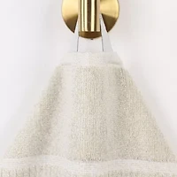 SUPERIOR® Naples Collection | 80% Cotton 20% Viscose 6-pc. Quick Dry Geometric Bath Towel Set