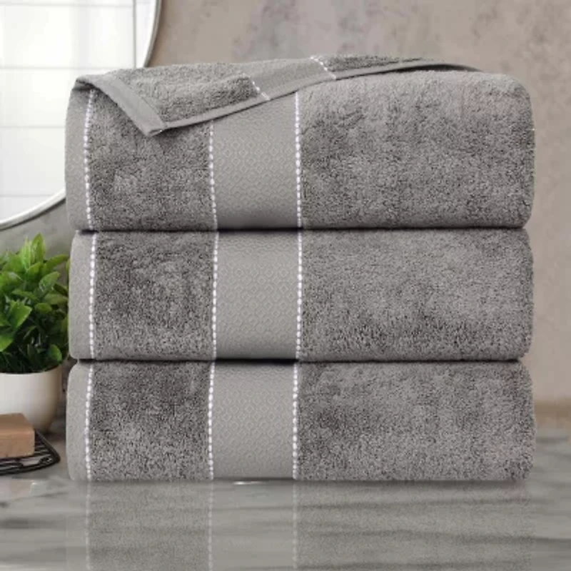 SUPERIOR® Niles Collection | Egyptian Giza Cotton 3-pc. Quick Dry Bath Towel