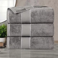 SUPERIOR® Niles Collection | Egyptian Giza Cotton 3-pc. Quick Dry Bath Towel