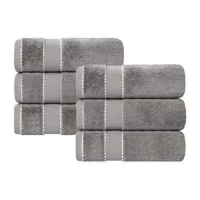 SUPERIOR® Niles Collection | Egyptian Giza Cotton 6-pc. Solid Hand Towel