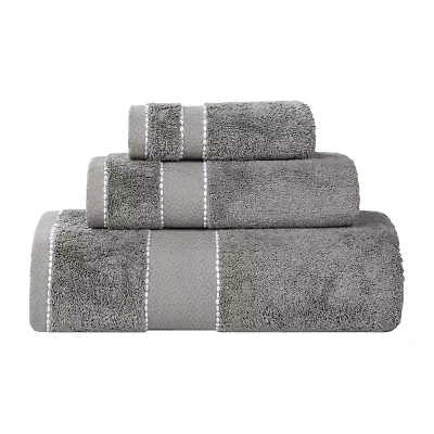 SUPERIOR® Niles Collection | Egyptian Giza Cotton 3-pc. Quick Dry Solid Bath Towel Set
