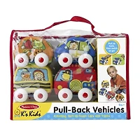 Melissa & Doug Pull-Back Vehicles Baby Play