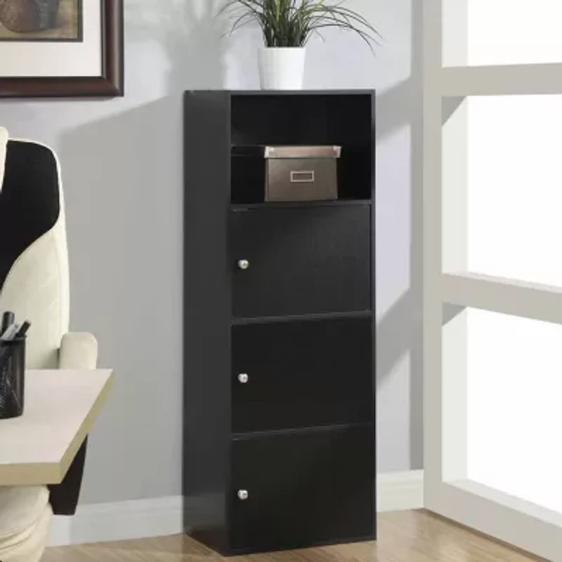 Convenience Concepts Extra Storage 3 Door Cabinet