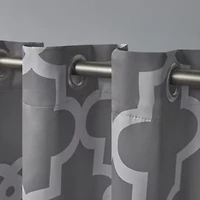 Exclusive Home Curtains Ironwork Grommet Top Energy Saving Blackout Set of 2 Curtain Panel
