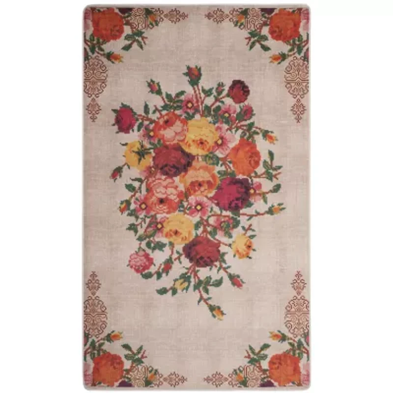 Safavieh Daytona Collection Savannah Floral Area Rug