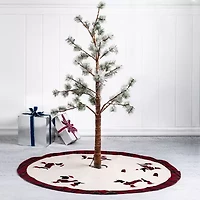 Glitzhome Dachshund Indoor Tree Skirt