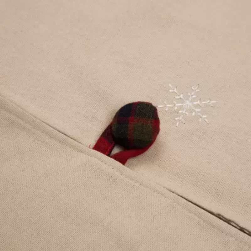 Glitzhome Dachshund Indoor Tree Skirt