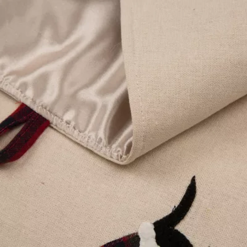 Glitzhome Dachshund Indoor Tree Skirt