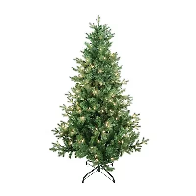 Kurt Adler 5 Foot Pre-Lit Pine Christmas Tree