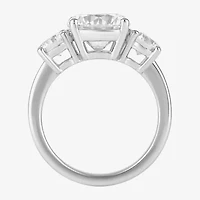 Love Lives Forever (G / I1) Womens 4 CT. T.W. Lab Grown White Diamond 10K Gold Round 3-Stone Engagement Ring