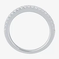 G / I1) Womens / CT. T.W. Lab Grown White Diamond 10K Gold Wedding Band