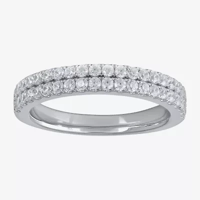 G / I1) Womens / CT. T.W. Lab Grown White Diamond 10K Gold Anniversary Wedding Band