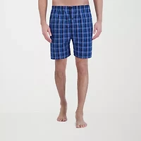 Hanes Mens V-Neck Short Sleeve 2-pc. Pajama Sets
