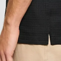 Van Heusen Weekend Mens Short Sleeve Moisture Wicking Camp Shirt