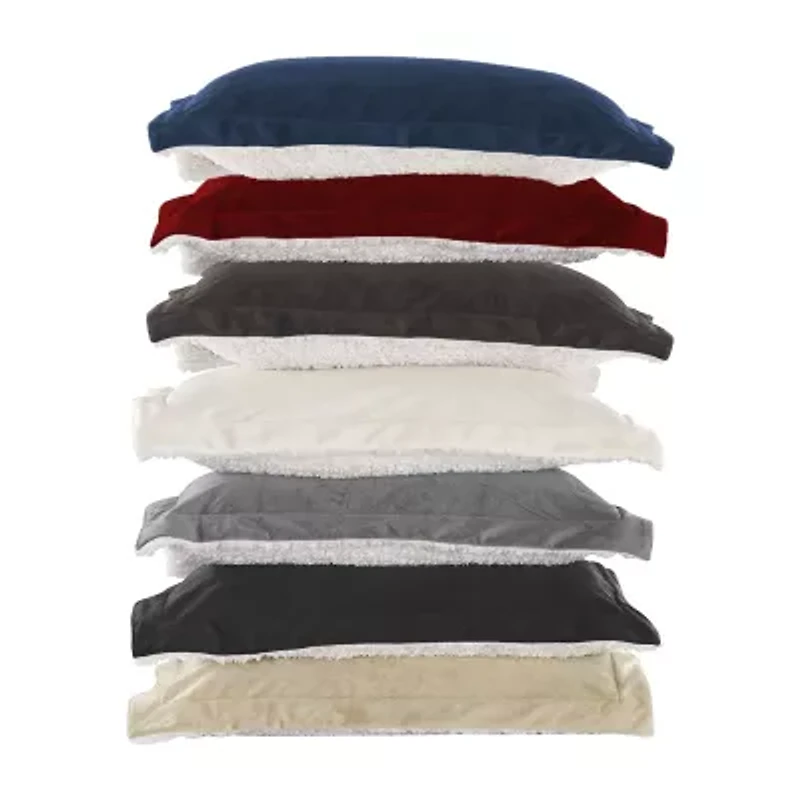 Swift Home Reversible Micro-Mink And Sherpa Midweight Down Alternative Comforter Set