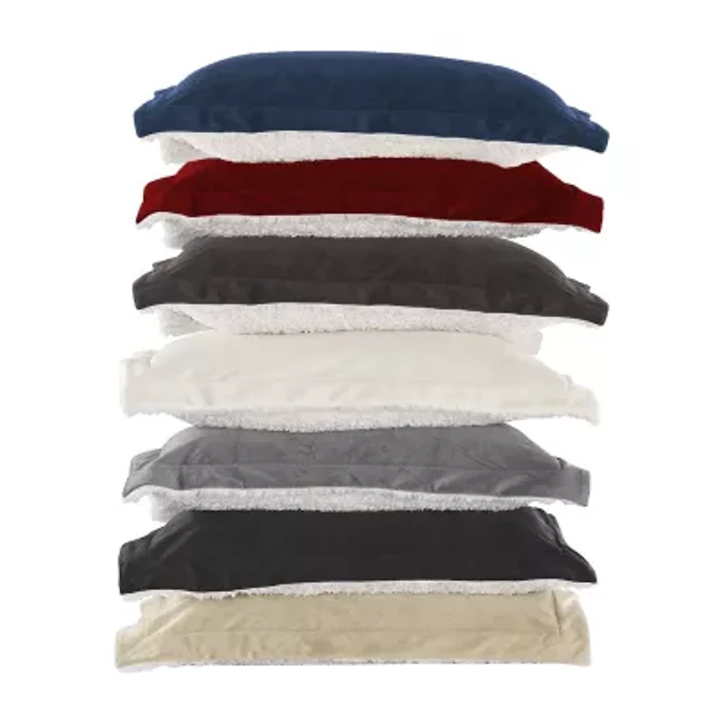 Swift Home Reversible Micro-Mink And Sherpa Midweight Down Alternative Comforter Set