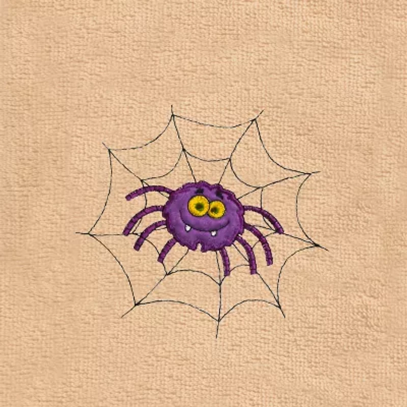 Linum Home Textiles Spider Embroidered 2-pc. Hand Towel