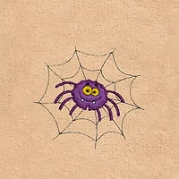 Linum Home Textiles Spider Embroidered 2-pc. Hand Towel