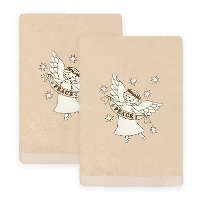 Linum Home Textiles Angel Embroidered 2-pc. Hand Towel