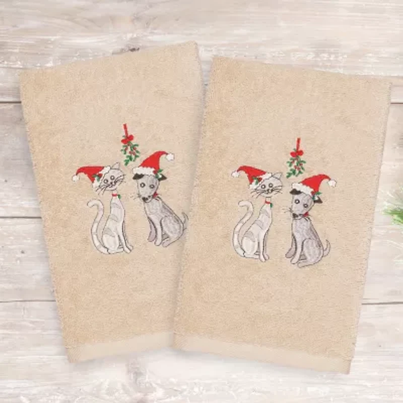 Linum Home Textiles Xas Cute Couple 2-pc. Hand Towel