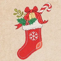 Linum Home Textiles Christmas Stocking 2-pc. Hand Towel
