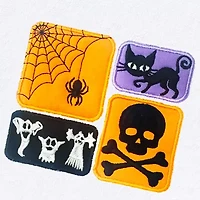 Linum Home Textiles Halloween Spooky Embroidered 2-pc. Hand Towel