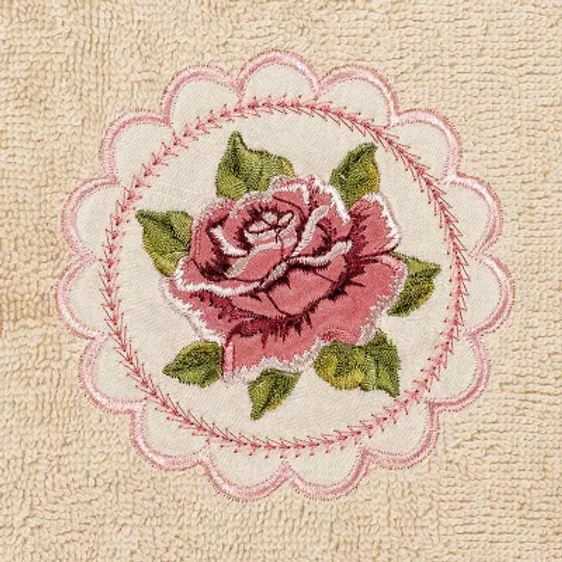Linum Home Textiles Rosalee Embroidered 2-pc. Hand Towel