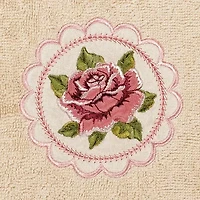 Linum Home Textiles Rosalee Embroidered 2-pc. Hand Towel