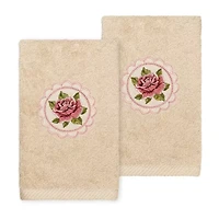 Linum Home Textiles Rosalee Embroidered 2-pc. Hand Towel