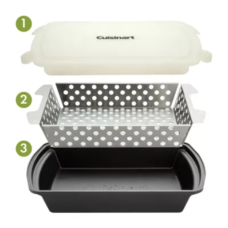 Cuisinart Outdoors Marinade and Grilling Basket Set